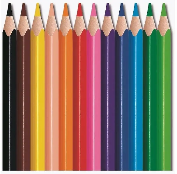 Карандаши цветные Maped, Color'Peps mini Strong, короткие 12 цветов 254055 — 3