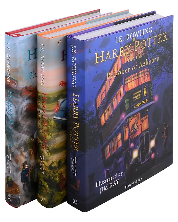 Книга Комплект Harry Potter : The illustrated collection (3 книги в футляре) (Джоан Кэтлин Роулинг) — 2