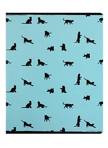 Тетрадь в клетку Academy Style, "Кошачьи силуэты", 96 листов, в ассортименте