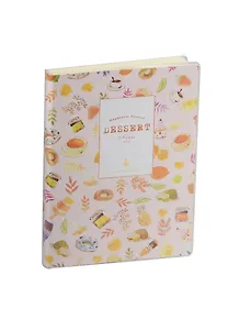 Записная книжка А6 80л кл. "Dessert" карт.обл., с ПВХ-обложкой,  AnAn