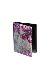 Обложка на паспорт Фиолетовые цветы (RU0000095)