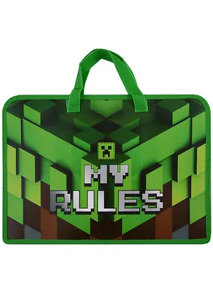 Папка для тетрадей Hatber, Pixels, А4, на молнии 2975925