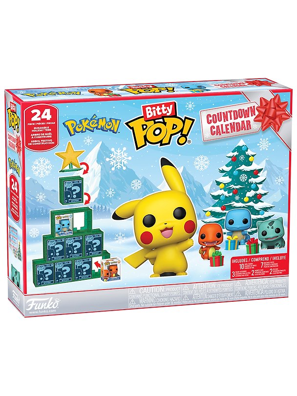 Набор подарочный Funko Bitty POP! Countdown Calendar Pokemon (24шт) (Fun92307) 3180341 — 1