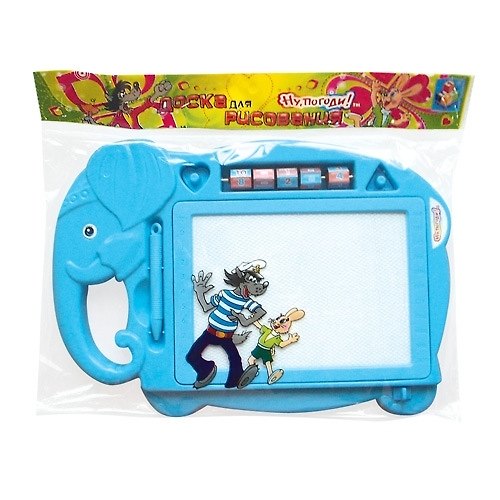 1TOY/Вантой, Доска д/ рисования Ну Погоди! слоник 23,3х17,5см Т52232 2349671 — 1