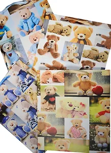 Пакет подарочный бумажный А4 26*32*12.5 "Мишка ", дет., мат. ламинат, Kairui