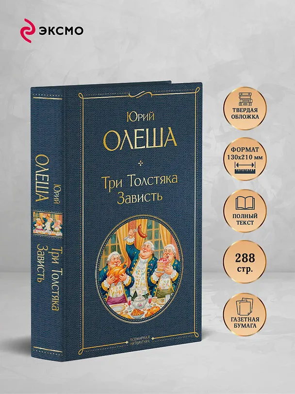 Книга Три Толстяка. Зависть (Юрий Олеша) — 6