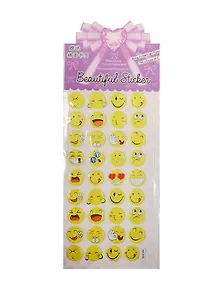 Наклейки смайлы, AK-035