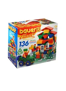 Конструктор Classic New (181240) (197) (Кроха) (Bauer) (136 эл.) (3+) (коробка)