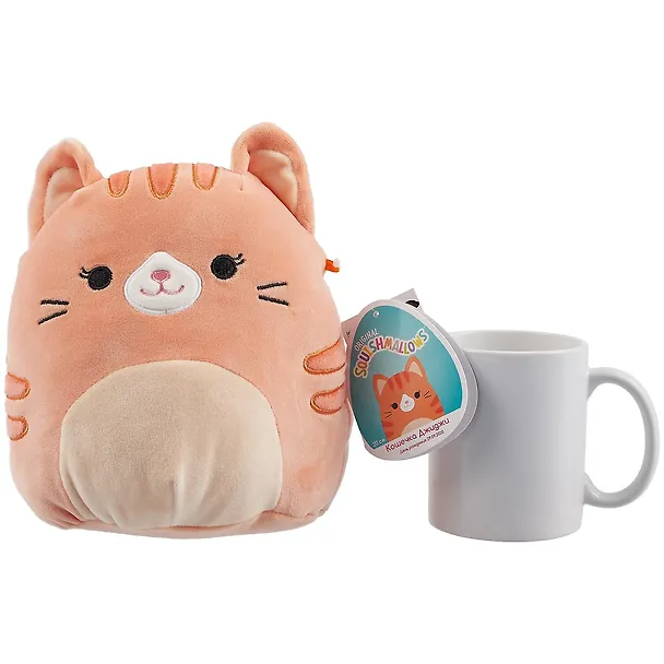 Мягкая игрушка Squishmallows Кошечка Джиджи (20 см) 2904248 — 3