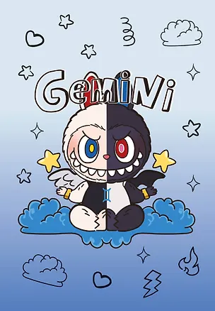 Книга The Monsters. Астрологический блокнот Близнецы (Лабубу) ()