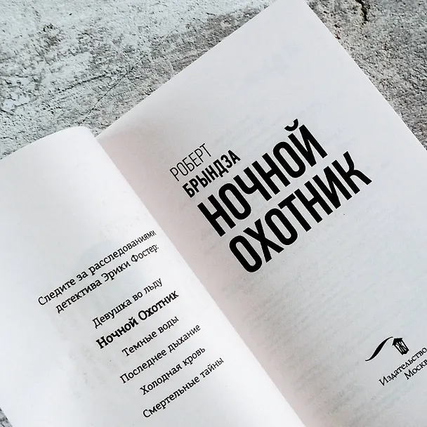 Книга Ночной Охотник (Роберт Брындза) — 9