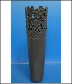 Ваза керамическая (23898) (12,5х12,5х38) (коробка) 2308589