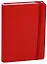 Ежедневник недатированный А6 144 листа "Elegance" красный — 244575 — 1