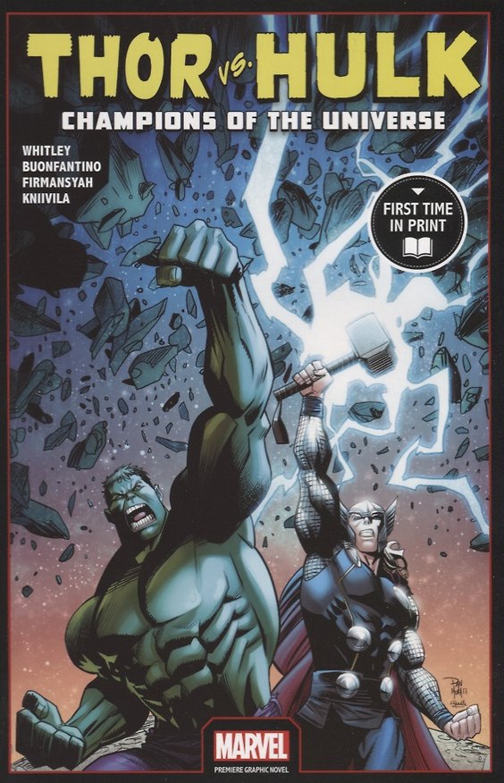 Книга Thor Vs. Hulk: Champions of the Universe (Джереми Уитли) — 1