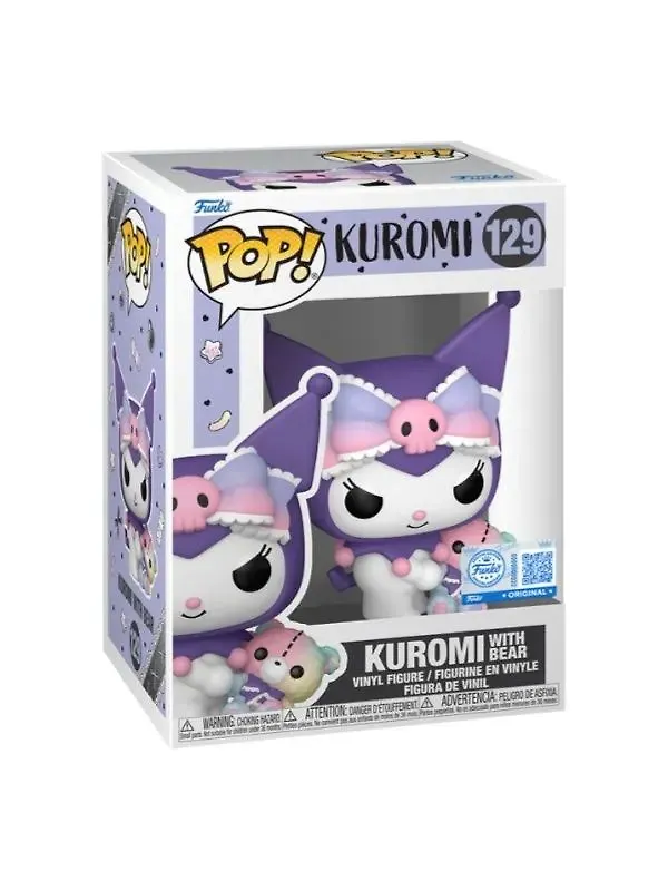 Фигурка FUNKO POP Sanrio: Kuromi w/ Bear (FNK88538) 3153632 — 1