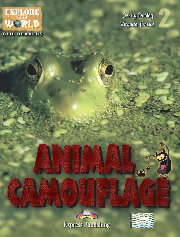 Книга Animal Camouflage. Level 2. Книга для чтения (Дженни Дули) — 1