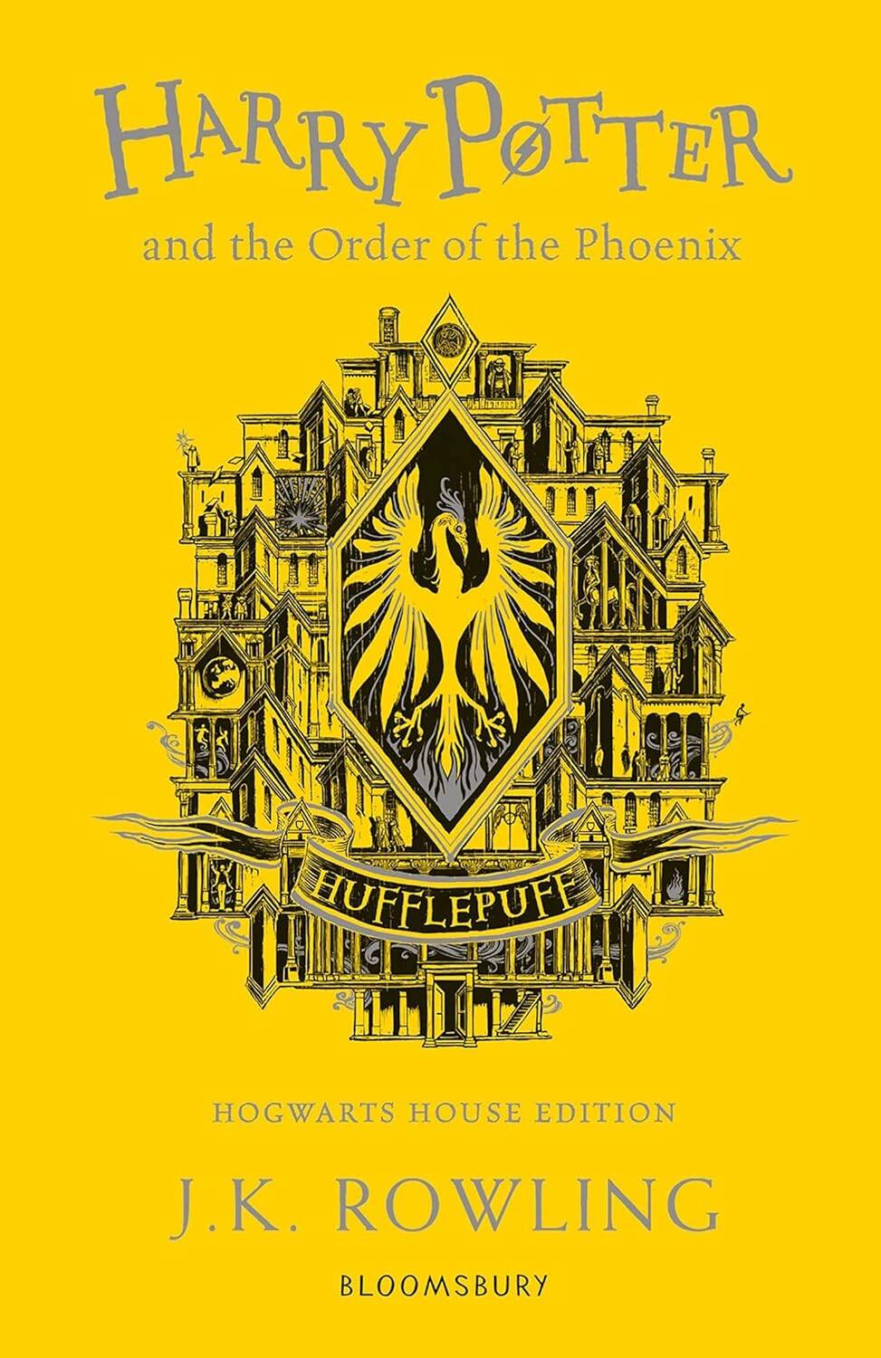 Обложка: Harry Potter and the Order of the Phoenix - Hufflepuff Edition J.K. Rowling Гарри Поттер и Орден Феникса - Пуффендуй Д.К. Роулинг/Книги на англ. языке