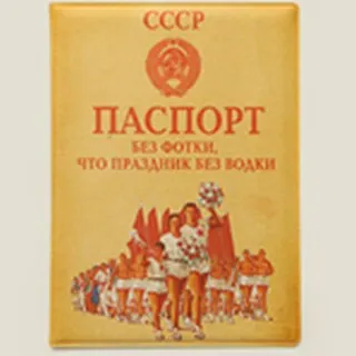 Обложка на паспорт Паспорт без фотки (Се-00015) 2286476 — 1