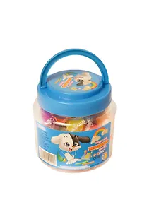 Тесто для лепки (56221) (12цв) (150гр) (1 форма+нож) (банка)