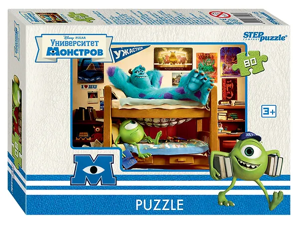 Пазл Disney - 5 Step puzzle 80эл 23х16,5см, в ассортименте 77148 2496112 — 3
