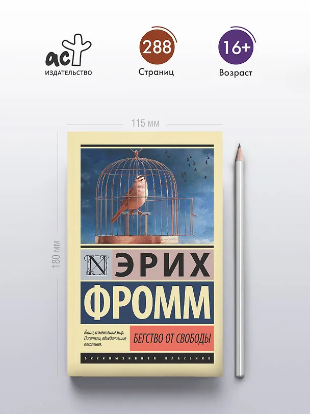 Книга Бегство от свободы (Эрих Фромм) — 6
