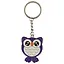 Брелок Совушка разноцветная (металл) (4см) — 2619152 — 1