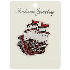 Термонаклейка Парусник 11*9 (орр)