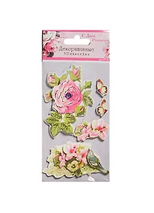 Набор д/творчества Наклейки декоративные 3D "С Днем рождения" CP-20