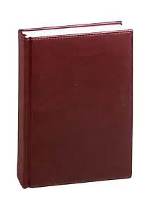 Ежедневник недат. А5 160л Сариф-эконом коричневый, кожзам, тв.переплет, обл.поролон, офсет, ляссе