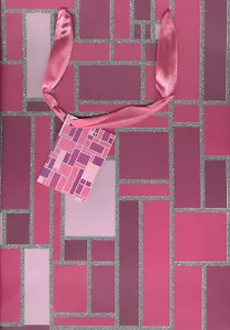 Пакет подарочный бумажный А4 26*32*12 мат. ламинат, глиттер, HX-9624-27L, ассорти, Хансибэг