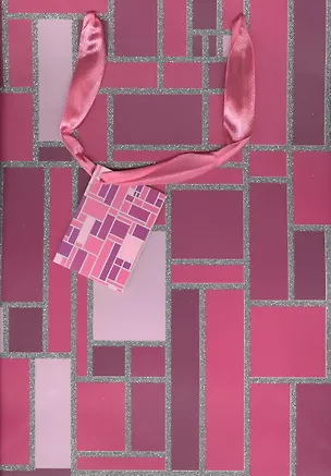 Пакет подарочный бумажный А4 26*32*12 мат. ламинат, глиттер, HX-9624-27L, ассорти, Хансибэг 230143