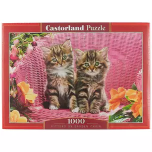 Пазл Castorland Котята на стуле 1000 эл., 68*47см. C-103775 — 2662430 — 1