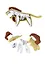 Фигурка HALFTOYS ANIMAL Лев, магнитная. Арт. HAS001 — 3168764 — 2