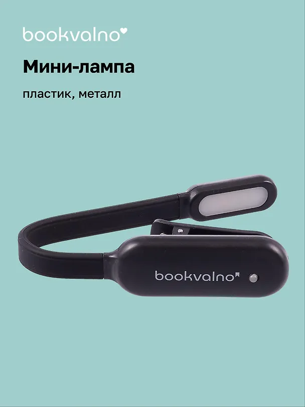 Мини-лампа LED для чтения (черная) (micro USB) (коробка) 3081475 — 1