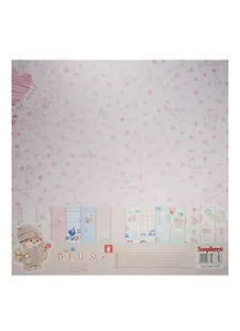 Набор бумаги для скрапбукинга 30,5*30,5см 190гр/м ЗайкаМи Малыши РУС