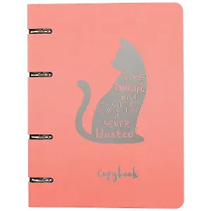 Тетрадь на кольцах в клетку Unnika, "ColourMania. Cat", 100 листов