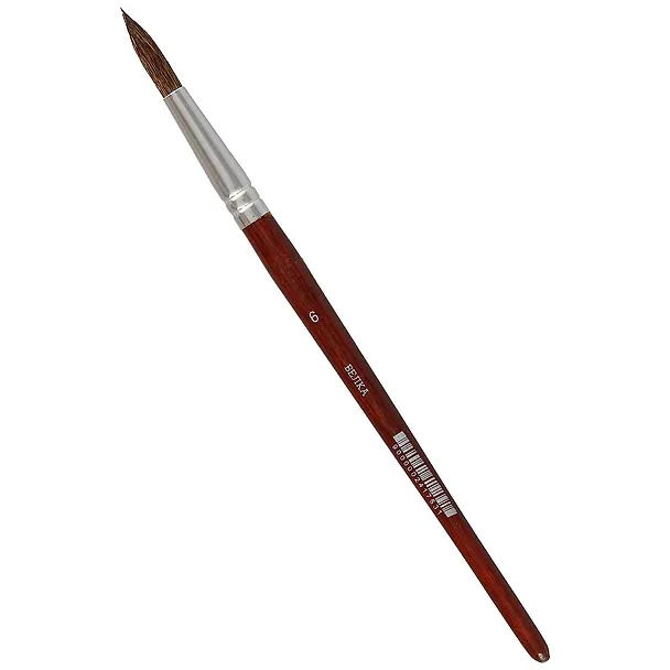 Кисть из волоса белки, круглая, № 6 241753 — 1