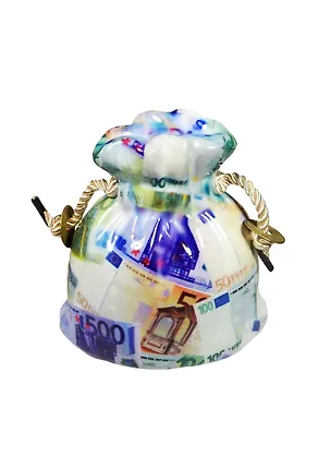 Копилка Мешочек евро (12см) (574-277) 2495096