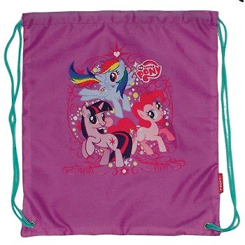 Мешок для сменной обуви "My little pony" 35*40см, на завязках с фиксаторами, Proff 228903 — 1
