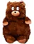 Мягкая игрушка Мишка (40см) (коричневый) (иск.мех-барашек) (12-202511-MN6-03) — 3150441 — 1