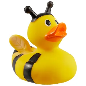 Игрушка для ванной, уточка резиновая FUNNY DUCKS "Уточка пчелка" (1890)