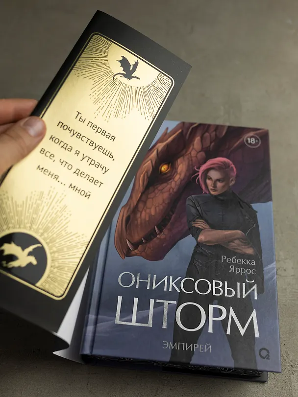 Книга Ониксовый шторм (спец.издание, обрез с узором) (Ребекка Яррос) — 4