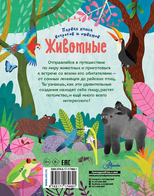 Книга Животные (Клэр Филип) — 2