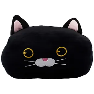 Подушка Котик черный (текстиль) (35 см) (12-01009-8911) 2646259