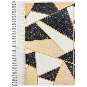 Тетрадь в клетку Academy Style, "Геометрическая мозаика", А4, 96 листов, в ассортименте 2876174