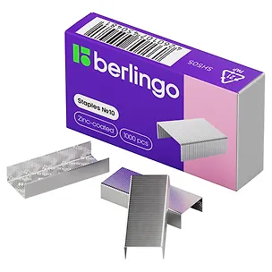 Скобы №10 1000 штук, Berlingo 303342