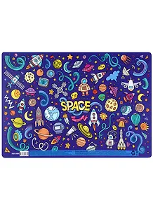 Покрытие на стол А3 "Космический коллаж"