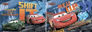 Альбом для рисования 40л А4 "Cars" склейка, выб.УФлак, ассорти, Disney — 228069 — 1