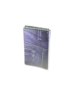 Блокнот А6 50л кл. "Stila Jeans" спираль, пластик.обл., stila