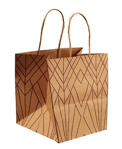 Пакет А6 14*16*14 "Орнамент" нейтр, для цветов в горшке